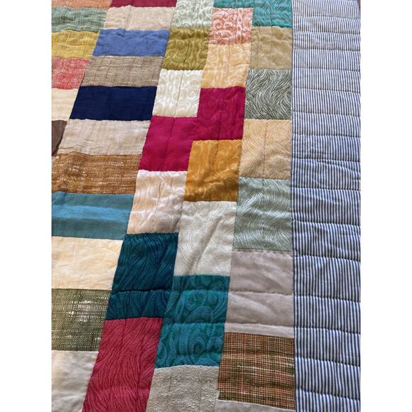 Handmade Quilt Approx 53”x 81” - Picture 8 of 12